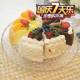 三件包邮台湾三角形奶油假蛋糕假面包家居摆设饰品道具高仿真蛋糕