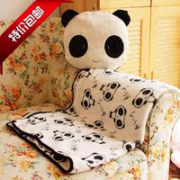 商品名  熊猫空调毯 抱枕毛绒玩具 厂家直销