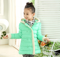2015新款儿童棉衣时尚保暖韩版女童棉服中小童宝宝棉袄外套加厚款