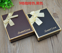 9格巧克力包装盒 费列罗巧克力盒子 巧克力盒批发 手工巧克力盒