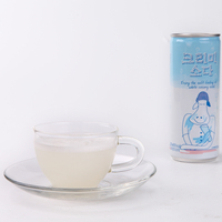 韩国进口 海太可丽美牛奶苏打水 奶油碳酸饮料汽水 250ML
