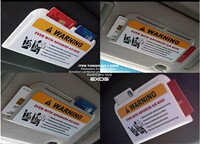 韩国进口 MINI COUNTRYMAN COOPER CLUBMAN改装车用名片夹卡片夹