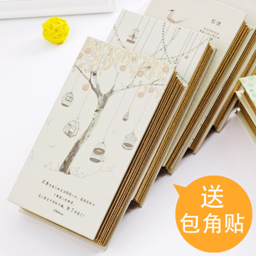 韩版高档折叠拉页手风琴式DIY手工相册 创意复古牛皮纸本5寸/6寸