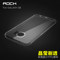 ROCK 三星S6手机壳较薄软GALAXY S6保护套透明G9200硅胶皮套新款