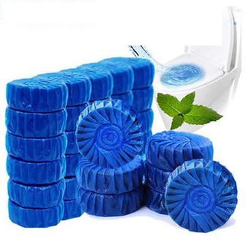 18个装 蓝泡泡洁厕灵马桶自动清洁剂独立袋装 厕所除臭松木洁厕宝