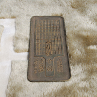 日本南部铁器 古董古玩收藏 铜盘