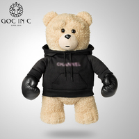 GOC IN C联名SSUR拳击小熊智能安全防爆充电热水袋电暖宝暖手宝