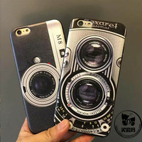 复古潮创意相机iphone6s手机壳新款苹果6plus保护套软胶个性防摔