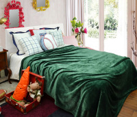 凯雅家纺毛毯高级法兰绒冬季午休毯加长版成人儿童盖毯床单午睡毯