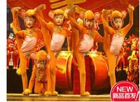 小猴子服装 金丝猴演出服装 幼儿孙悟空表演服 儿童卡通动物服装