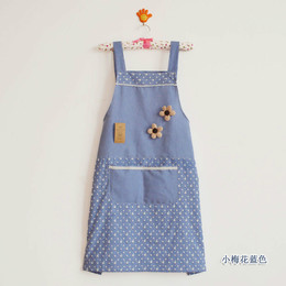 韩版式无袖围裙时尚可爱公主家居工作服定制包邮厨房奶茶店罩衣