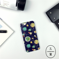 iphone6s手机壳硅胶清新浮雕原创外壳可爱星空太空苹果6splus软壳