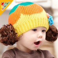 韩国婴儿帽子秋冬6-12个月宝宝帽子1-2岁儿童小孩毛线帽婴幼儿帽