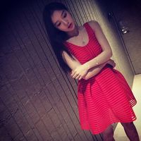 2015新款MAJE春夏季镂空A字无袖连衣裙女 韩版圆领中长黑白红色裙