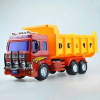 力利大号儿童玩具工程车模型惯性汽车挖土机翻斗车挖掘机大卡车