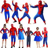 万圣节成人英雄蜘蛛侠衣服 cosplay服装化妆舞会男女亲子表演套装