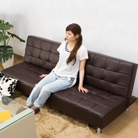 汇尚品众 折叠床小户型皮艺多功能单人双人沙发床1.8米简易沙发床