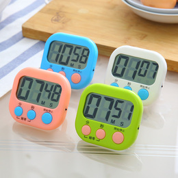 厨房定时器计时器提醒器大声学生倒计时器电子计时器闹钟秒表可爱