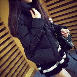 2015冬季韩版新款加厚小棉袄保暖休闲棉衣棉服短款女装蕾丝棉外套