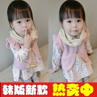 女童秋装套装女孩子连衣裙子潮0-1-2-3-4岁女宝宝衣服小朋友韩版