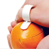 创意家居开橙器手指环套剥橙器吃橙桔子剥皮器厨房工具水果削皮器