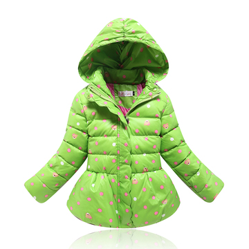 童装2015冬装新款韩版儿童羽绒服中小童女童中长款连帽外套特价