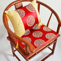 定做红木沙发坐垫布艺海绵沙发垫中式木沙发椅垫靠背实木家具垫子