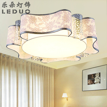 卧室灯温馨浪漫灯具现代简约LED吸顶灯创意时尚客厅灯饰