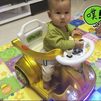电动车儿童四轮汽车玩具遥控小孩童车摩托车碰碰车卡丁车汽车玩具
