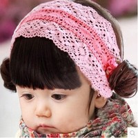 韩版宝宝发带假发刘海头饰发饰女婴儿童发带饰品周岁拍照发夹发卡