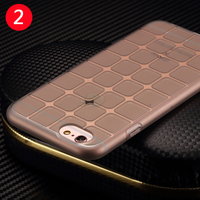 飞森新款简约iphone6手机壳4.7寸透明苹果6s硅胶套防摔软壳包边潮
