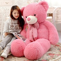 毛绒玩具泰迪熊公仔粉色抱抱熊1.6米布娃娃儿童玩偶生日礼物女生