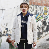 2015新款韩版棉衣女短款学生宽松加厚小棉袄羽绒棉服外套面包服女