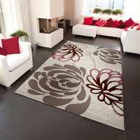 博奕地毯客厅地毯 现代地毯卧室 沙发地毯 床边地毯 花朵客厅地毯