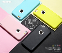 iphone6 plus手机壳彩色硅胶软壳5.5果冻套6 plus手机壳REMAX