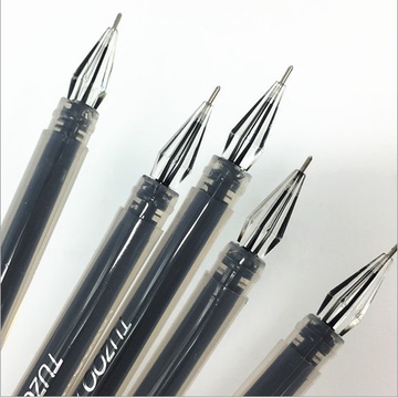 韩国文具中性笔0.38mm商务会议水笔笔芯签字笔批发 办公文具用品