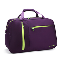 旅行包男撞色旅行袋健身包包女手提旅游包运动包斜挎大容量行李包