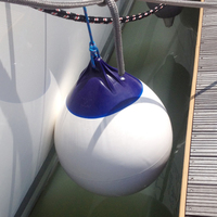 PVC白色充气碰垫A3_休闲游艇帆船靠岸必备防碰撞碰垫浮球靠球靠吧