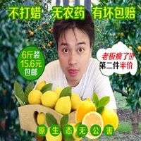【乡土柠檬】安岳的柠檬 黄柠檬 丑果 酸 片 茶 15.6元/6斤包邮