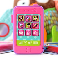 美国品牌 婴儿发声迷你小电话 音乐手机玩具 男孩/女孩款