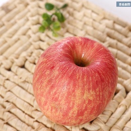 烟台苹果纯天然有机特产正宗栖霞脆甜红富士新鲜大果1斤试吃包邮