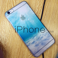 苹果6手机壳硬壳iphone6puls磨砂风景i6超薄5.5保护套外壳4.7护镜