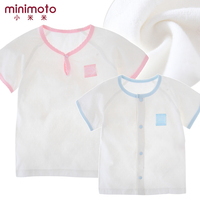 小米米minimoto新款宝宝童装2015春夏婴儿T恤纯棉休闲短袖打底衫