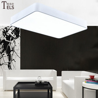 特亮仕现代简约LED吸顶灯方形铝材客厅灯具温馨卧室灯具无极调光