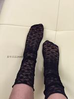 包邮韩国2015春夏 可爱淑女蕾丝彩色时尚堆堆袜 丝袜子女袜