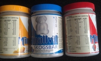 瑞典进口Minallvit 儿童综合维生素小熊宝宝咀嚼片代购特价包邮