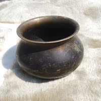 全铜筒罐 古玩收藏 南部铁器铜壶
