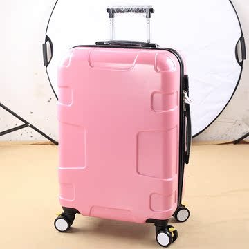 手拉箱旅行箱22寸24寸行李箱可爱韩国粉色小箱包密码箱女款拉杆箱