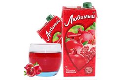 俄罗斯进口喜爱果汁饮料 950ml 4盒装 冰霜盛夏无添加多口味 包邮