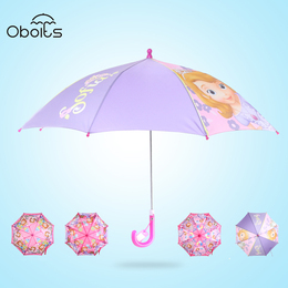 天天特价儿童小雨伞女孩幼儿园小学生sofia索菲亚公主长柄伞手动